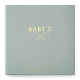 Lucy Darling Celestial Skies cover featuring linen texture and gold foil for durable keepsakes.