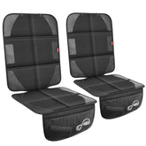 LUILANC car seat protector with thick padding protects against impacts and spills.