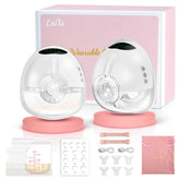 Lulia wearable breast pump worn under clothing for hands-free pumping