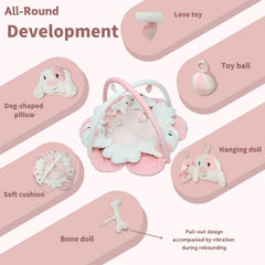 Lullaby Cotton ball pit mode invites gentle exploration and social play