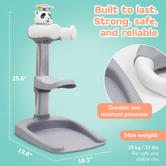 LuluBath included bath toy engages baby during washing