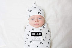 Lulujo bamboo muslin blanket close-up shows soft breathable fabric for gentle baby comfort