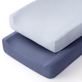 Lulumoon muslin changing pad cover, soft texture for delicate baby skin