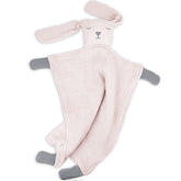 lulumoon Puppy Security Blanket in soft muslin for newborn comfort.