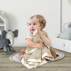 Lulumoon toddler blanket as a warm playtime throw