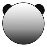 Lulyboo bear car seat mirror provides a wide view for easy baby monitoring.