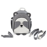 Lulyboo Panda backpack leash front view for secure toddler walking.