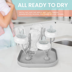 Lulyboo Removable Tray supports easy draining and quick cleaning after meals.