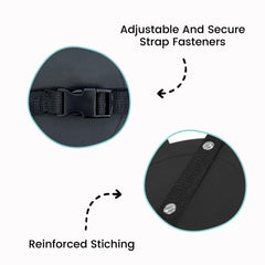 Lulyboo shatterproof, lightweight mirror stays sturdy on the road.