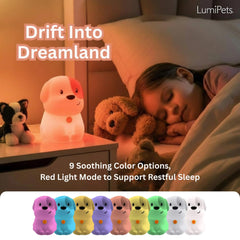 Lumipets Pepper USB-C rechargeable battery suitable for travel and sleepovers.