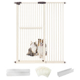 Lumizone Extra Tall Cat Gate in doorway setup for flexible pet proofing.