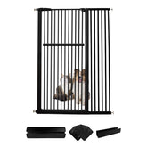 Lumizone extra tall gate at 55.12 inches prevents escapes for cats and tall dogs.