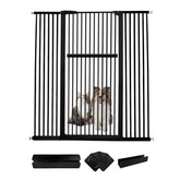 Lumizone extra tall gate in doorway provides a secure barrier for pets