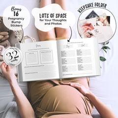 LUMOSX journal features gender-neutral design suitable for any parents-to-be