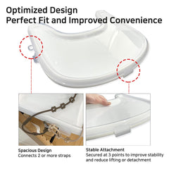LUNELL tray cover fits Stokke Tripp Trapp trays precisely for quick mealtimes.