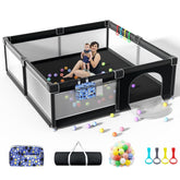 LUTIKIANG Playpen spacious 79x71 setup enabling safe indoor play