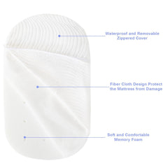 Luv4babe breathable jacquard cover keeps baby comfortable during movement