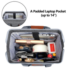 LUXJA laptop pocket keeps a device safe while commuting