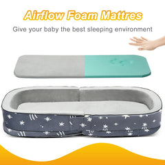 Lvemilio foam mattress detail highlighting cushioned support.