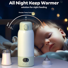 Lxlu bottle warmer compact design for portable home or travel use