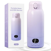 Lxlu portable bottle warmer on the go with 17oz capacity for travel feeding.