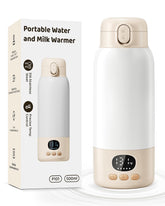 Lxlu portable bottle warmer front view showcases compact, travel-ready design.