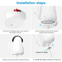 Lyeiaa cradle-style mount for stable camera placement