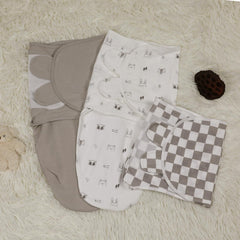 LYRICHOM BABY adjustable wing swaddle for secure, customizable fit.