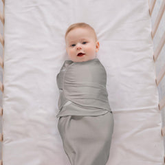 LYRICHOM BABY swaddle sack with breathable design for baby comfort.