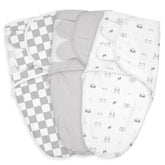 LYRICHOM BABY swaddle sack in soft organic cotton, cozy for newborn sleep.