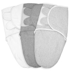 LYRICHOM BABY swaddle sacks 3-pack shown together for easy newborn sleep solution