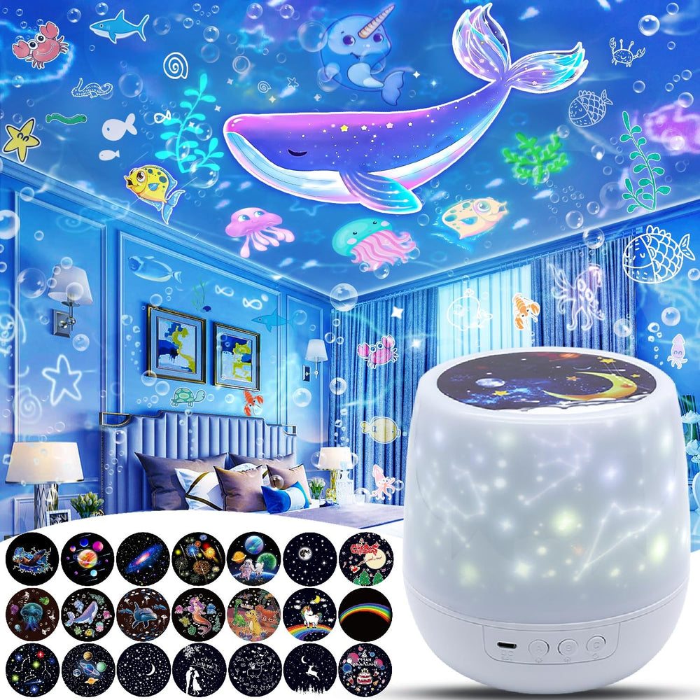 LytRdIt 21-sets films pack projection on ceiling for imaginative play.