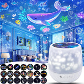 LytRdIt star projector displays 21 films for magical ceiling scenes
