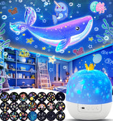 LytRdIt crown-shaped galaxy projector casting a planetarium-like ceiling scene for immersive nights