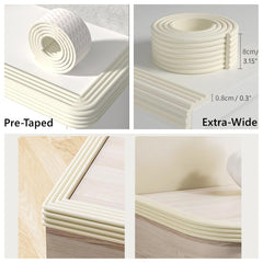 M2cbridge corner guard foam cushions sharp corners to prevent bumps