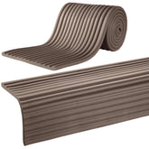 MABOZOO 8-inch seat edge cushion in walnut for safer fireplace corners.
