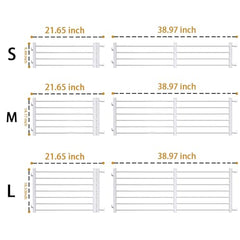 Maerd retractable gate extended to fit wider openings for pets.