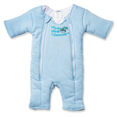 Magic Sleepsuit Merlin’s Microfleece blue small 12-18lbs worn for cozy transition