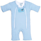 Magic Sleepsuit Merlin's Cotton Swaddle Transition front view offers cozy, secure fit for calmer naps.