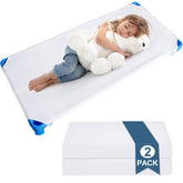 Magik & Kover daycare cot sheet fits snugly on standard mattresses