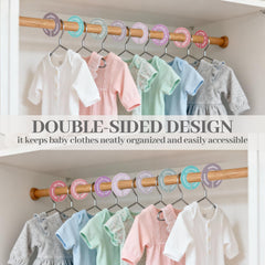 MAGITWAY dividers fit standard closet rods for easy, tool-free setup.