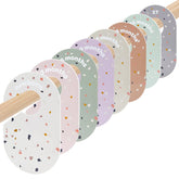 MAIDIWUDI 8Pack newborn divider on a closet rod helps organize tiny outfits efficiently.