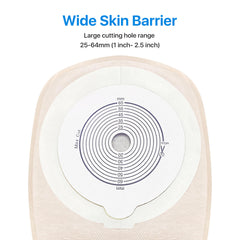 Maidwoc ostomy pouch with easy-change design for quick replacement