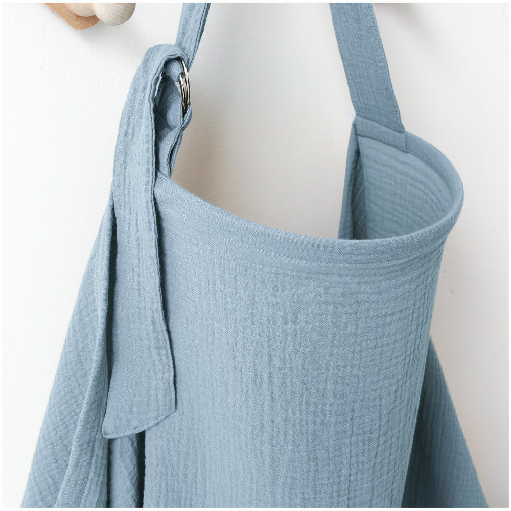 MairMore nursing cover with arch neckline offers comfortable breastfeeding privacy.