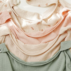 Soft 100% cotton muslin from MairMore stays breathable and gentle