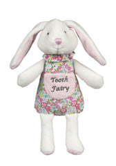 Maison Chic Beth the Bunny Tooth Fairy Plush with tooth pocket, ideal for nighttime keepsakes.