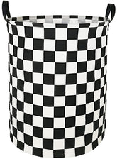 MAIZMZ Kids hamper canvas bin with a spacious interior and sturdy handles.