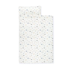 MakeMake Organics nap mat with removable pillow for head and neck support