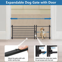 Malier expandable width fits 26-41 inches opening.
