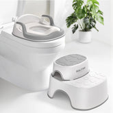 Maliton baby potty seat with ergonomic backrest provides comfortable support during training.